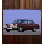 Металлическая табличка AMG 300SEL 6.3 (W109)